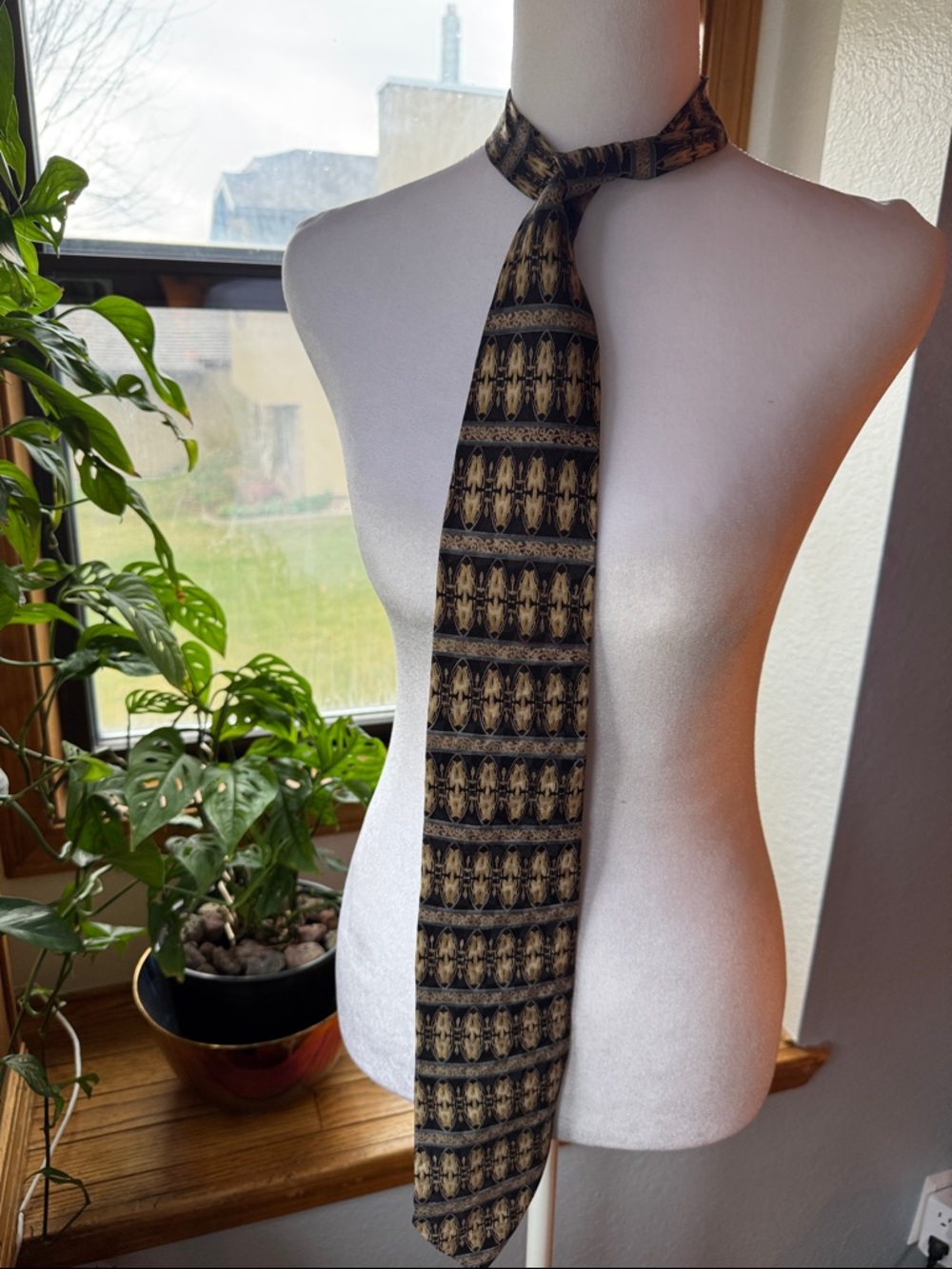 VTG 90’s XMI For Nordstrom Hand Sewn in USA All Silk Tie dad core